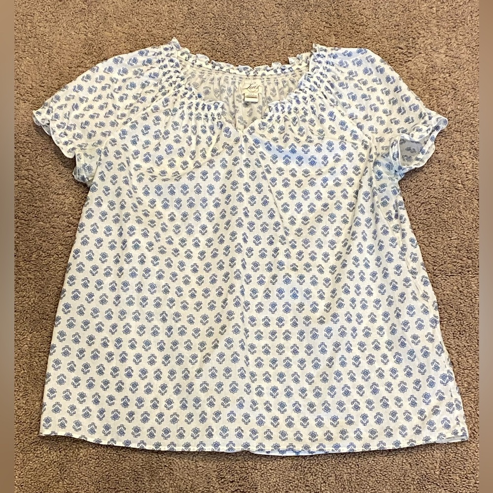 Levi's Floral Top Women’s Size L